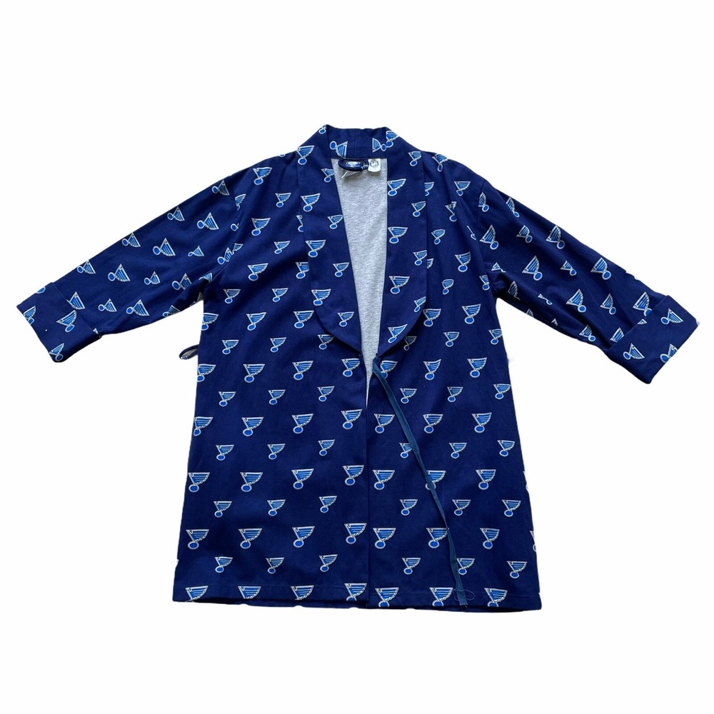St. Louis Blues NHL hockey Blazer robe Coat Size medium
